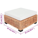 Ensemble de canapés 16 pcs Rotin naturel