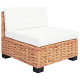 Ensemble de canapés 14 pcs Rotin naturel