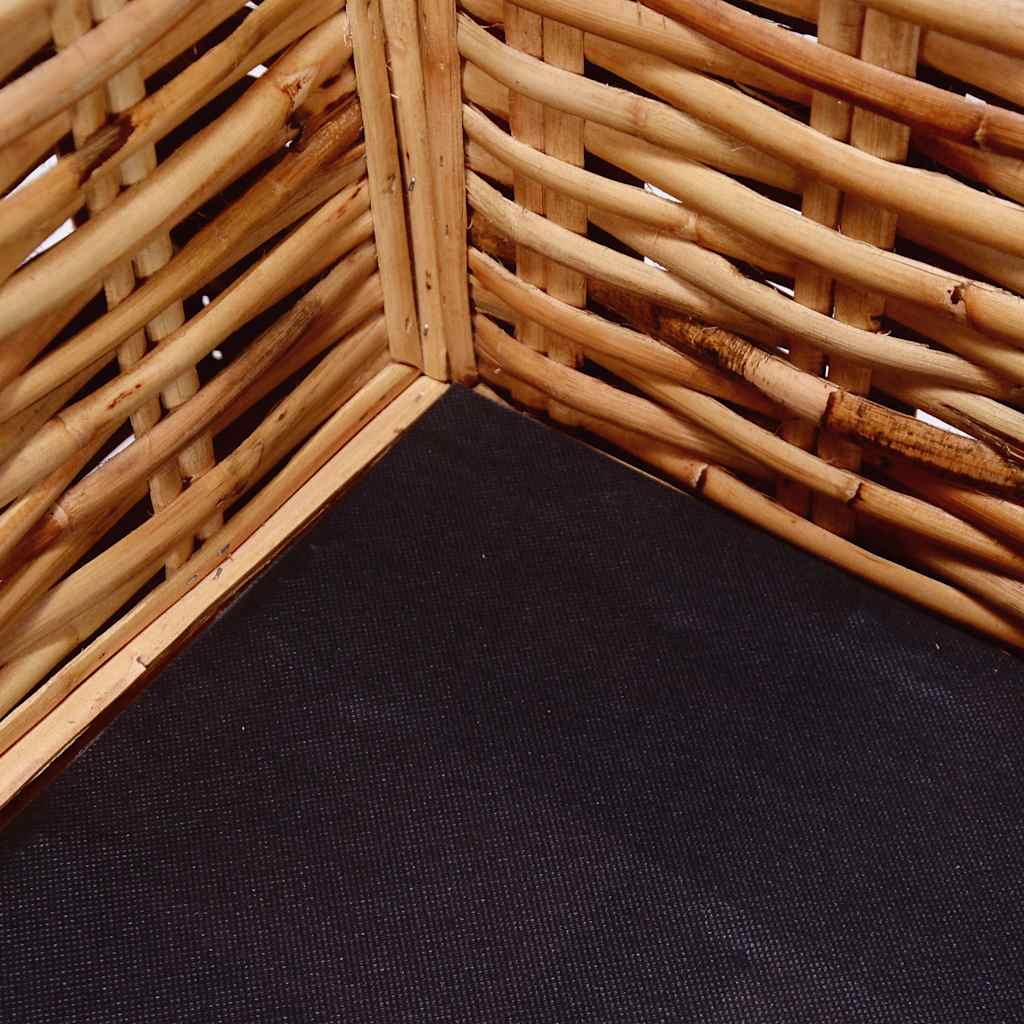 Canapé à 3 places Rotin naturel