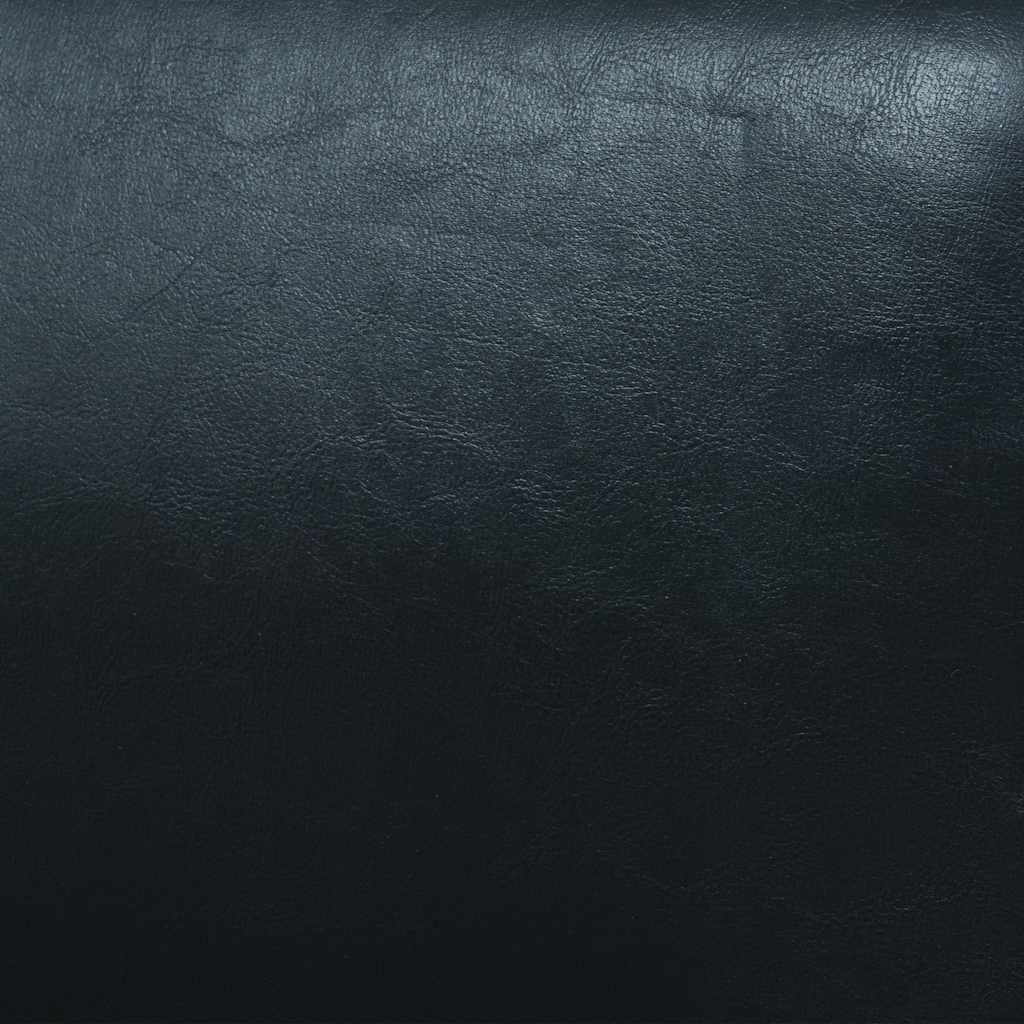 Canapé à 3 places cuir synthétique noir