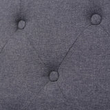 Ensemble de canapés 2 pcs tissu gris