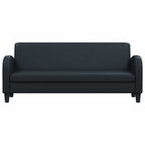 Ensemble de canapés 2 pcs cuir synthétique noir