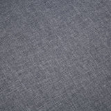 Canapé à 2 places Tissu Gris foncé