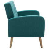 Canapé à 3 places Tissu Vert