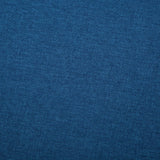 Canapé à 3 places Tissu Bleu