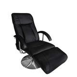 Fauteuil de massage Noir Similicuir