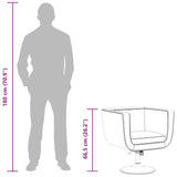 Tabouret de bar Blanc Similicuir