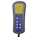 Chaise longue de massage Blanc Similicuir