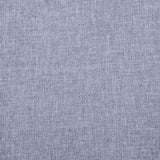 Canapé à 2 places tissu gris clair