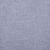 Canapé à 3 places Tissu Gris clair