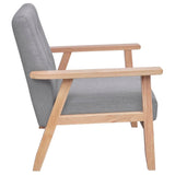Fauteuil gris foncé tissu