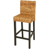 Tabourets de bar lot de 2 Abaca