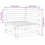 Canapé à 3 places Tissu Crème