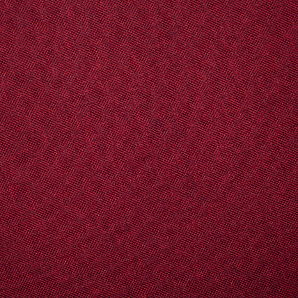 Canapé à 2 places tissu rouge bordeaux