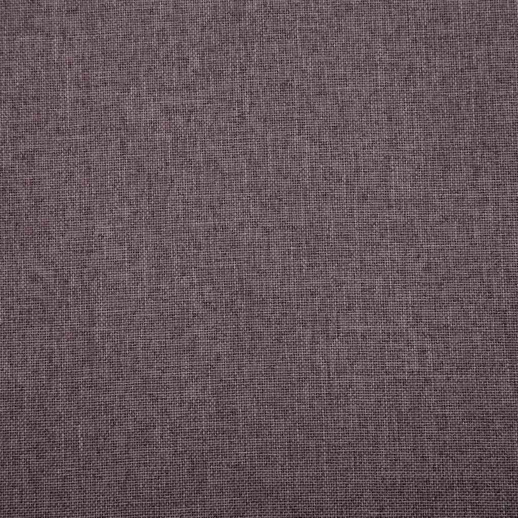 Canapé à 3 places tissu taupe