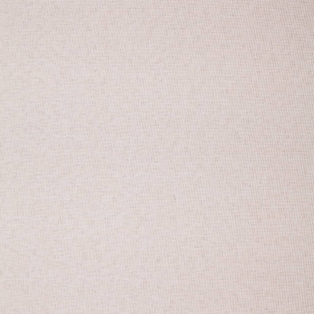 Canapé à 3 places Tissu Crème