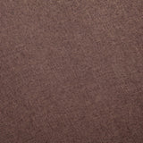 Canapé à 3 places tissu marron