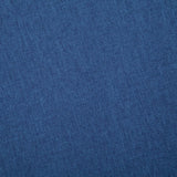 Canapé à 3 places Tissu Bleu