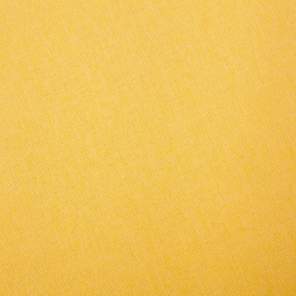 Canapé à 2 places tissu jaune