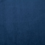 Fauteuil avec pieds chromés Bleu Velours