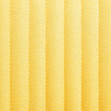 Chaises à manger lot de 2 jaune tissu