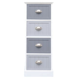 Armoire latérale 35x30x90 cm Bois de Paulownia