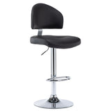 Tabouret de bar Noir Similicuir