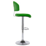 Tabouret de bar Vert Similicuir