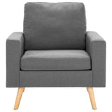 Fauteuil gris foncé tissu