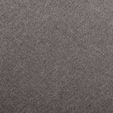 Tabourets de bar lot de 2 gris clair tissu