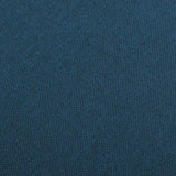 Tabourets de bar lot de 2 bleu tissu