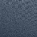 Chaise à bascule Bleu Tissu