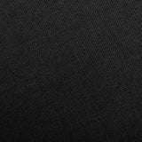 Chaise à bascule Noir Tissu