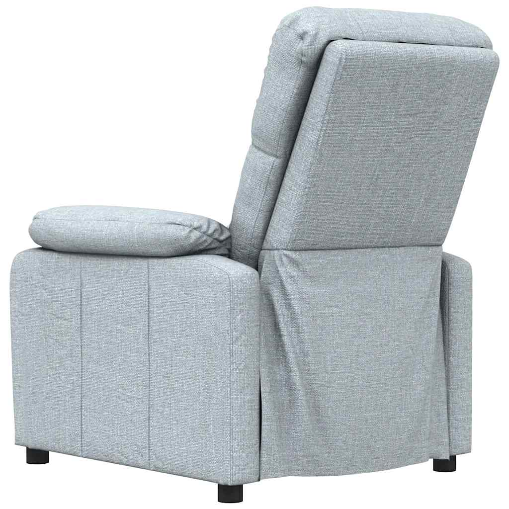 Fauteuil inclinable Gris clair Tissu