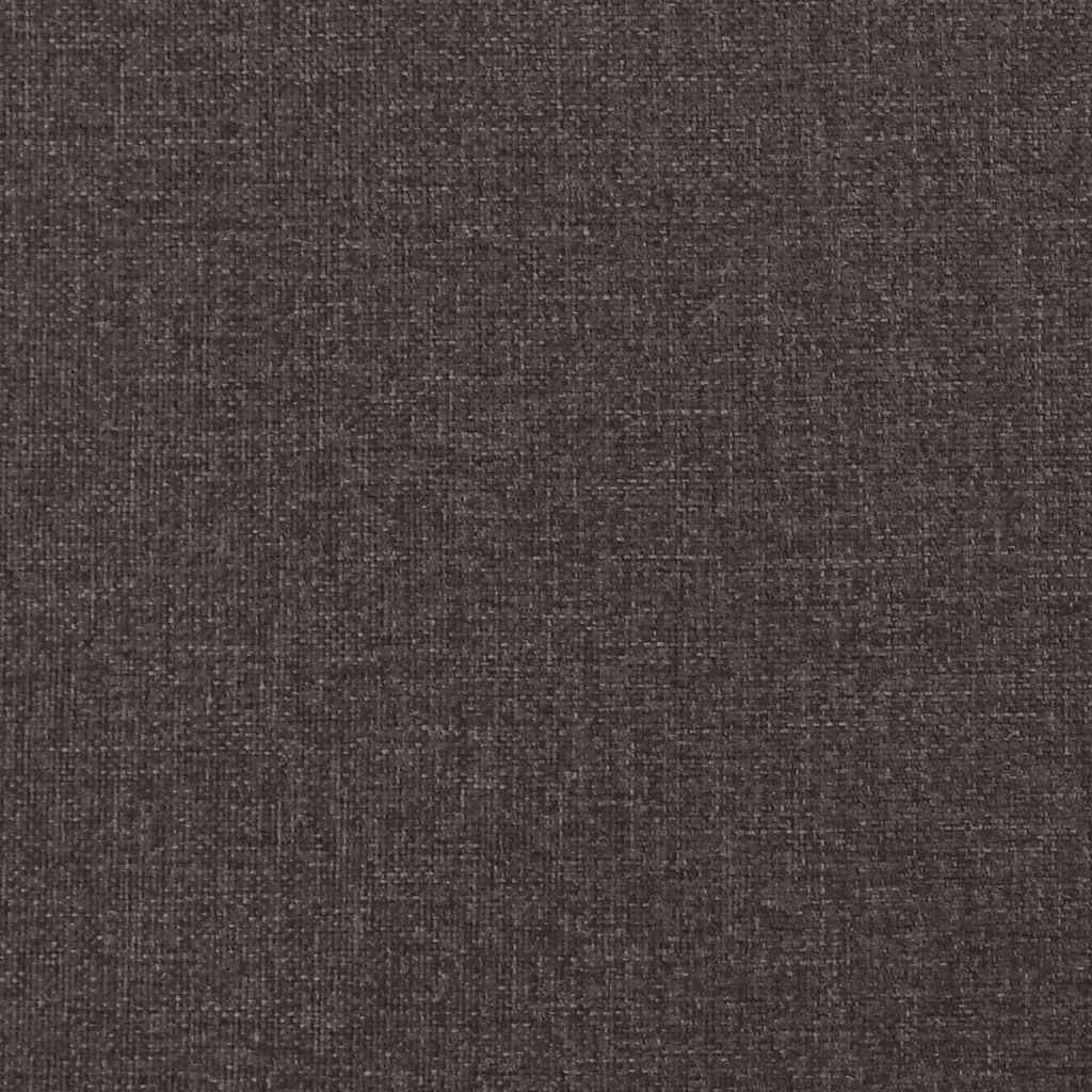 Fauteuil inclinable Marron foncé Tissu