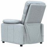 Fauteuil de massage Gris clair Tissu