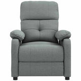 Fauteuil de massage Gris foncé Tissu