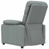 Fauteuil de massage Gris foncé Tissu