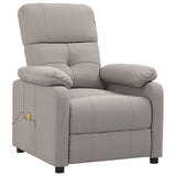 Fauteuil de massage Taupe Tissu