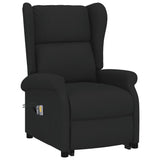 Fauteuil de massage Noir Tissu