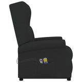 Fauteuil de massage Noir Tissu