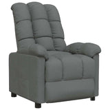 Fauteuil inclinable Gris foncé Tissu