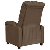 Fauteuil inclinable Marron Tissu