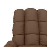 Fauteuil inclinable Marron Tissu