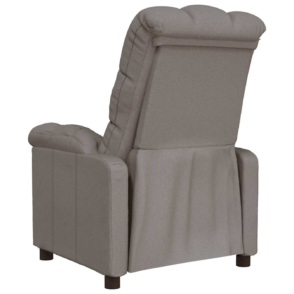 Fauteuil inclinable Taupe Tissu