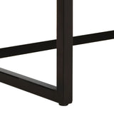 Canapé à 3 places Marron Cuir de chèvre véritable