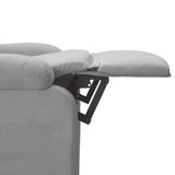 Fauteuil de massage Gris clair Tissu