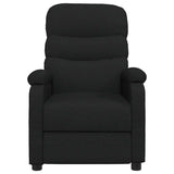 Fauteuil de massage Noir Tissu