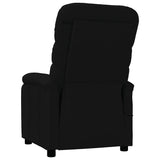 Fauteuil de massage Noir Tissu