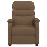 Fauteuil de massage Marron Tissu